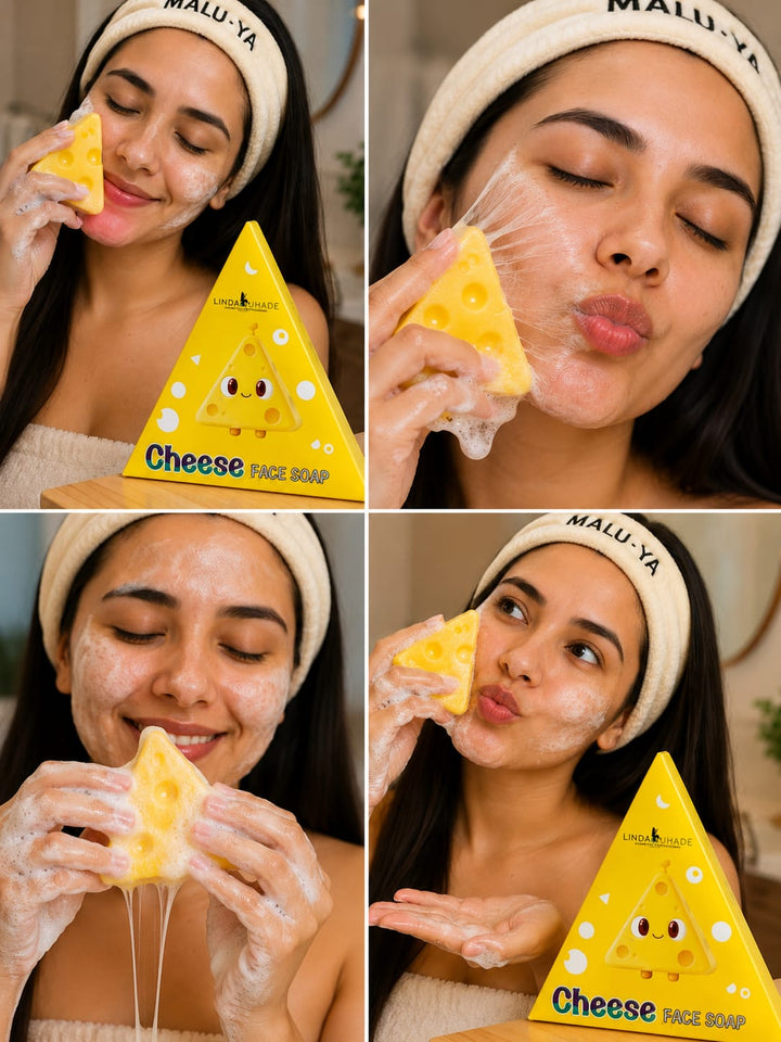 Cheese Face Soap de Linda Uhade Cosmetics Professional